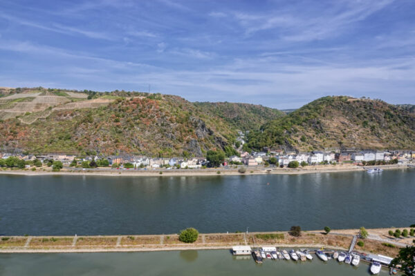 Blick von der Burg Rheinfels
