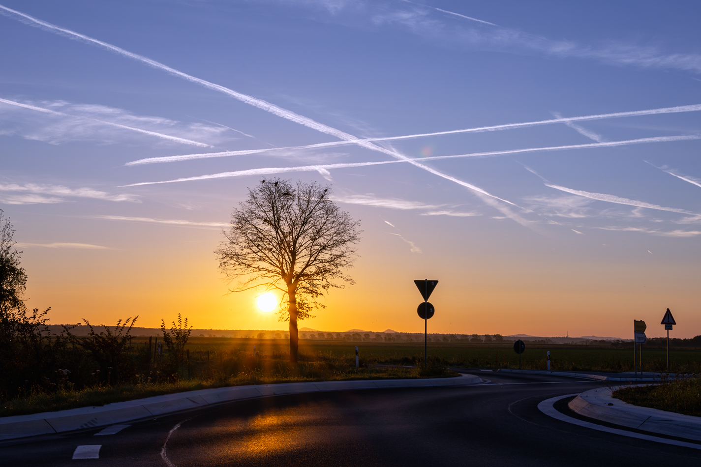 Sonnenaufgang über dem Voreifelland