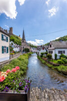 Unterwegs im historischen Ortskern des Eifel&ouml;rtchens Monreal
