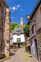 Unterwegs im historischen Ortskern des Eifel&ouml;rtchens Monreal