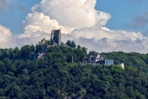 Die Ruine Drachenfels im Siebengebirge