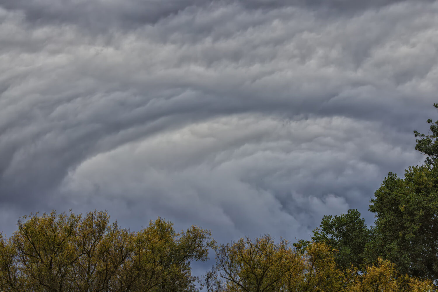 Düstere Wolkenstimmung