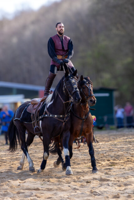 Rittershow auf dem Pferdemarkt Prüm 2025