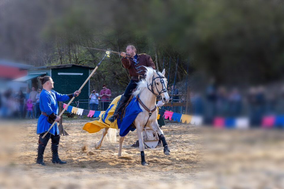 Rittershow auf dem Pferdemarkt Prüm 2025