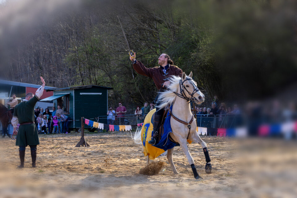 Rittershow auf dem Pferdemarkt Prüm 2025