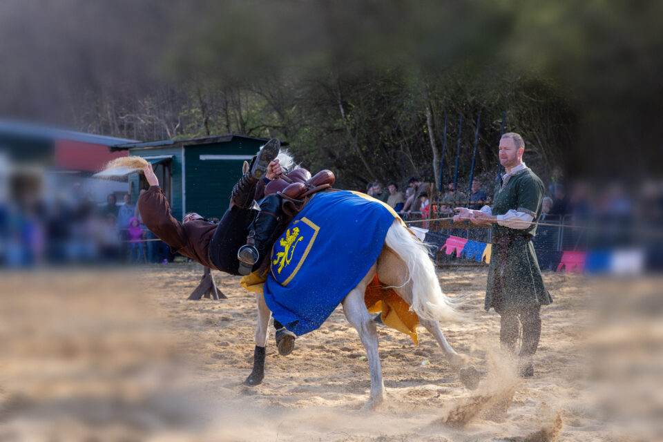 Rittershow auf dem Pferdemarkt Prüm 2025