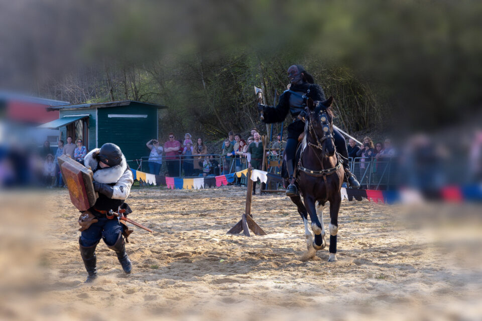 Rittershow auf dem Pferdemarkt Prüm 2025