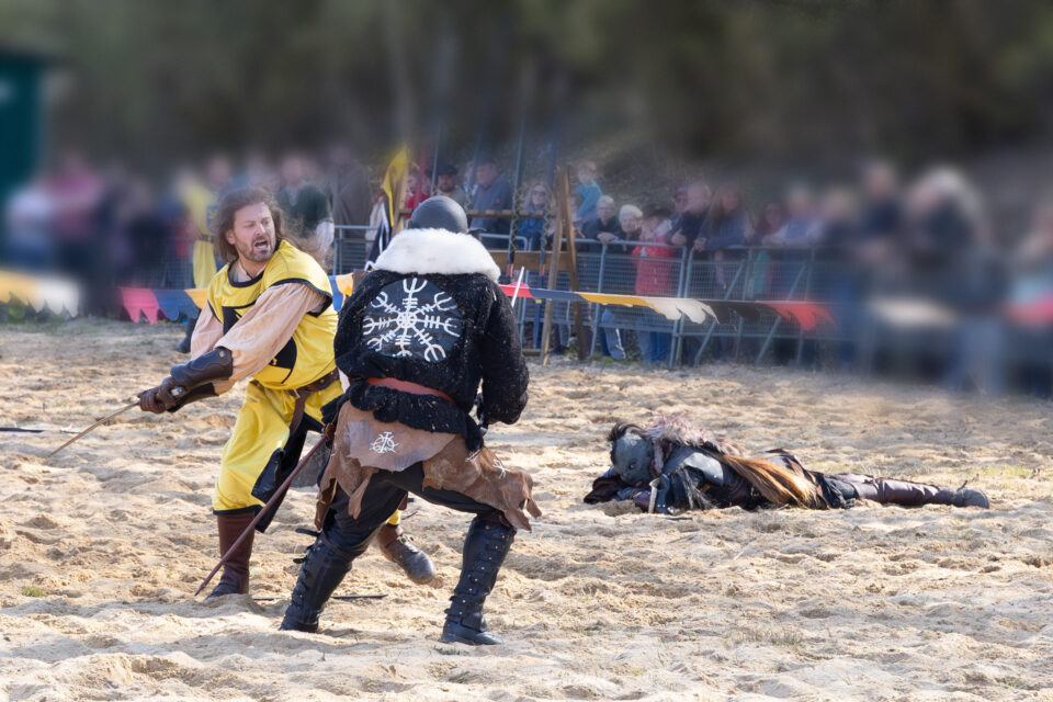 Rittershow auf dem Pferdemarkt Prüm 2025