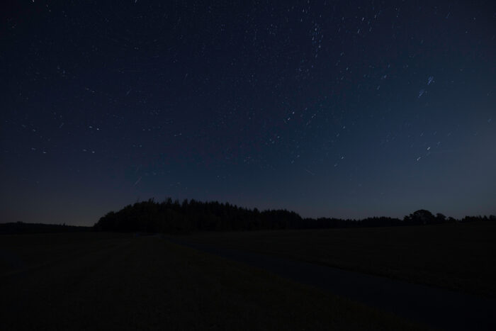 Perseiden 2025 ... leider bei zuviel Mondschein