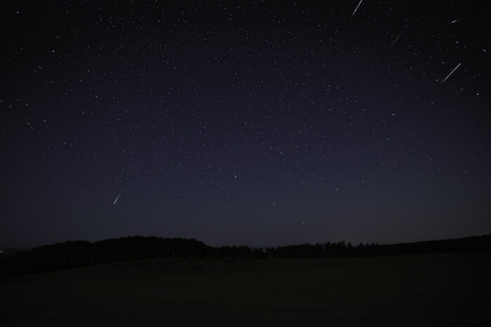 Perseiden 2025 ... leider bei zuviel Mondschein